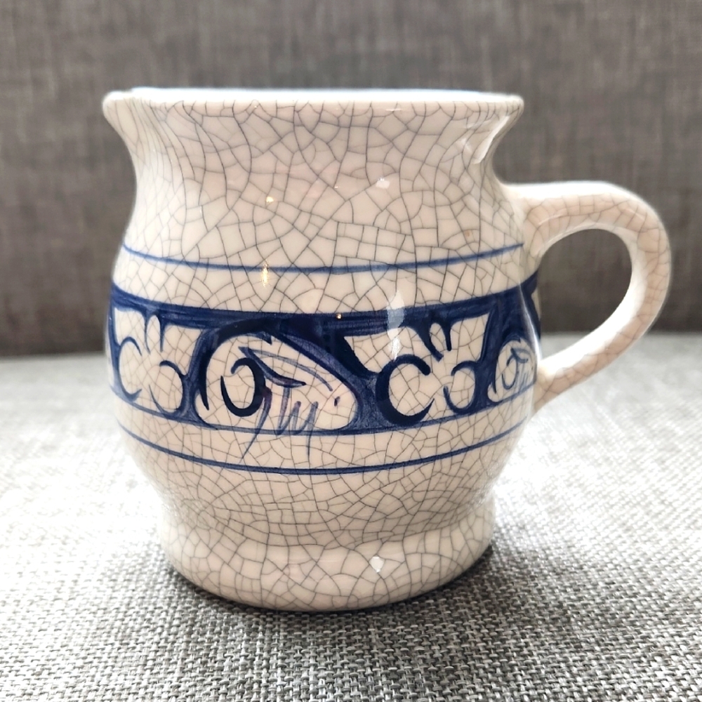 Dedham Pottery Pitcher
